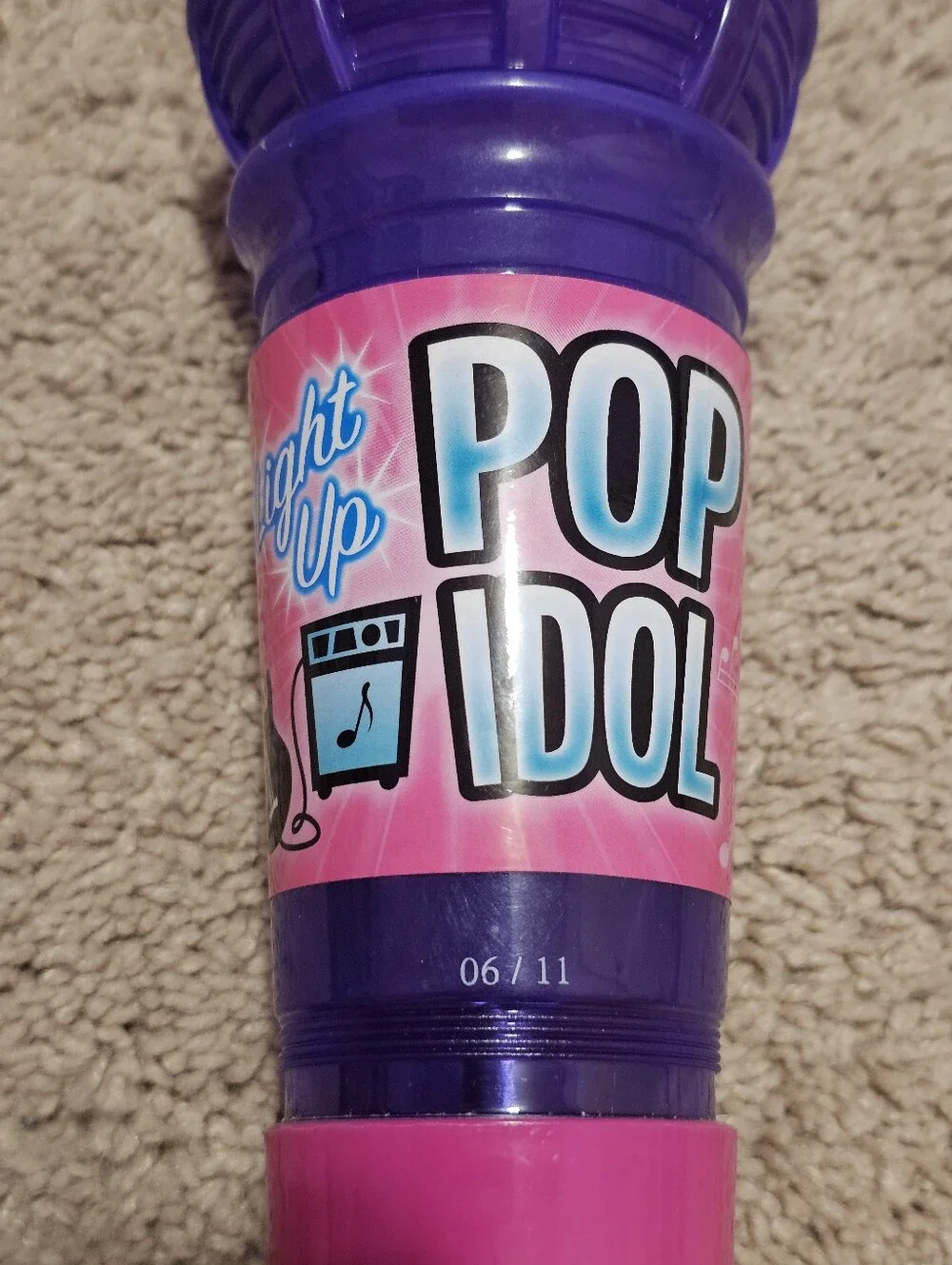 Pop Idol Karaoke Light Up Microphone - Kids Singing Toy